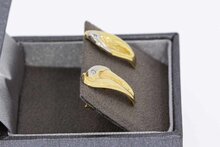 14 Karaat diamant Oorstekers dames - 1,7 cm
