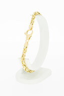 14 Karaat gouden Koningsarmband - 22,7 cm