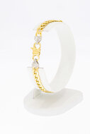 18 Karaat gouden schakelarmband - 18,9 cm