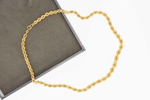 18 Karaat gouden Koord ketting - 51,1 cm