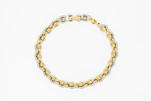 18 Karaat goud Anker armband - 20,8 cm