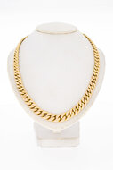 Gourmet ketting 18 Karaat goud - 42,5 cm