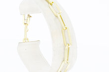 14 Karaat gouden Closed forever armband - 20 cm