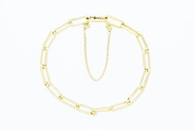 14 Karaat gouden Closed forever armband - 20 cm