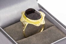 Vintage 14 Karaat Granaat ring - 18,1 mm
