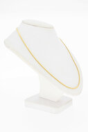 Geel gouden ketting 18 Karaat - 50,5 cm