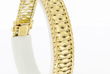 14 Karaat geel goud Vintage armband - 20,3 cm