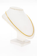 Venetiaanse ketting 18 Karaat goud - 65,5 cm