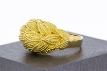 Statement ring 18 Karaat goud - 21,7 mm