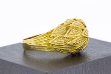 Statement ring 18 Karaat goud - 21,7 mm