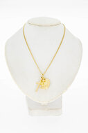 18 Karaat hanger met Hoop, Liefde &amp; Geloof