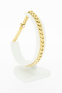 Gourmet 18 Karaat goud armband - 22,3 cm