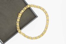 18 Karaat gouden vrouwen ketting - 37,5 cm