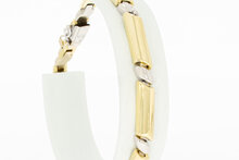 18 Karaat gouden Staafjes armband - 19,7 cm