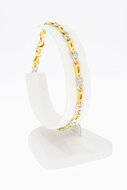 18 Karaat Valkoog armband - 19,7 cm