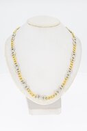 18 Karaat goud Gourmet ketting - 50,1 cm