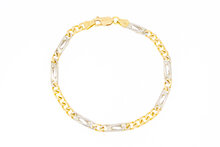 18 Karaat Gourmet armband - 18,3 cm