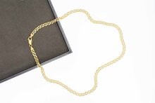 18 Karaat gouden ketting Valkenoog - 50,1 cm