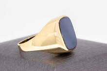 14 Karaat Lagensteen Zegelring - 20,2 mm