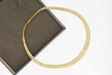 14 Karaat gouden Cleopatra Collier - 45 cm