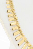 18 Karaat geelgouden Cleopatra Collier - 45 cm