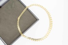 Cleopatra Choker 14 Karaat goud - 45 cm