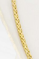 Vossenstaart ketting 14 Karaat goud - 45,1 cm