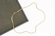 Schakelketting 14 Karaat goud - 45,4 cm