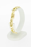 Geelgouden armband 14 Karaat - 18,9 cm