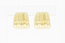 14 karaat vintage gouden oorbellen - 1,8 cm