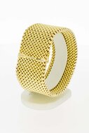 14 Karaat gouden Retro armband - 19,5 cm