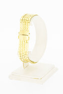 18 Karaat goud Staafjes armband - 19,7 cm