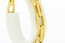 Geelgouden 18 karaat  Anker Armband - 19,5 cm
