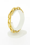 Geelgouden 18 karaat  Anker Armband - 19,5 cm