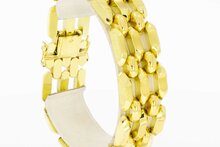 18 Karaat goud armband met Staafjes - 19,8 cm