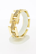 Tank armband 14 karaat goud - 20,1 cm