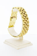 14 Karaat brede Vintage armband - 21 cm