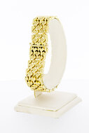 14 Karaat brede Vintage armband - 21 cm
