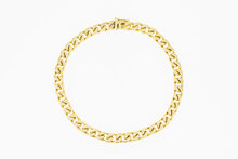 Gourmet 18 Karaat goud armband - 22,3 cm