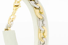 Valkenoog armband 14 kt goud - 21,5 cm