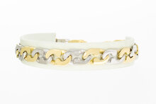 Valkenoog armband 14 kt goud - 21,5 cm
