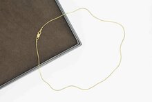 14 karaat goud Slangen Choker - 43 cm