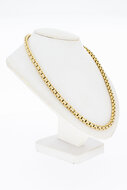 14 Karaat goud Staafjes ketting - 48,8 cm