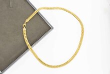 Gourmet ketting 18 Karaat goud - 46 cm