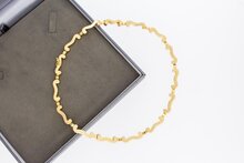 Vintage gouden ketting dames 18 karaat - 44,5 cm
