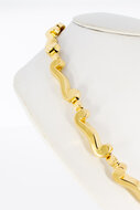 Vintage gouden ketting dames 18 karaat - 44,5 cm