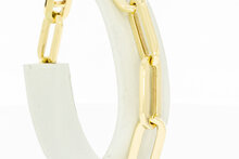 14 Karaat closed forever armband - 20,2 cm