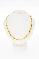 14 karaat gouden gourmet ketting - 58,5 cm