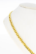 14 karaat gouden gourmet ketting - 58,5 cm