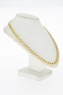 Gourmet ketting 14 karaat - 51,5 cm